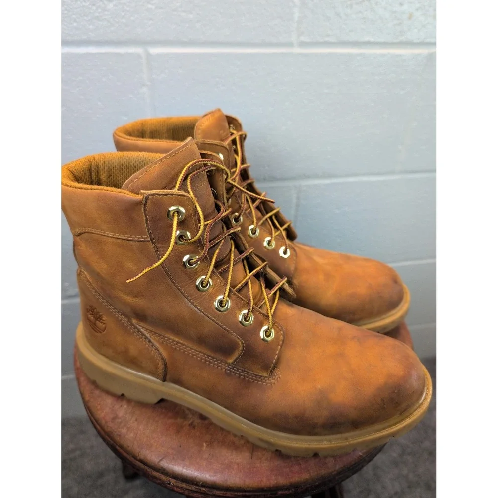 TIMBERLAND Men's Waterproof Boots Size 11 Treated NO INSOLES